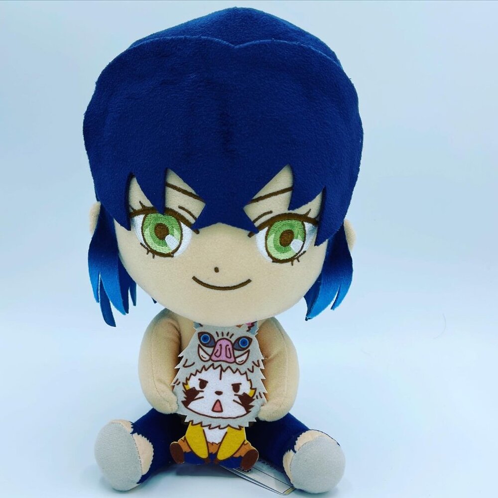 Demon Slayer x Rascal Collab Plush (Inosuke) - Picture 2 of 6